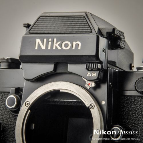 Nikon F2AS Photomic schwarz (Zustand A/A-)