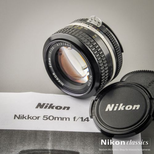 Nikon Nikkor 50/1,4 AI (Zustand A/A-)