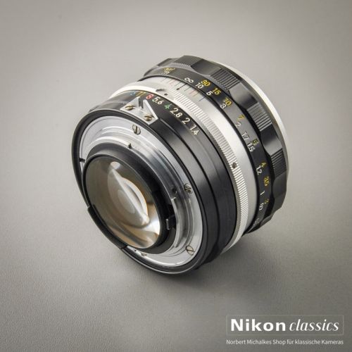 Preview: Nikon Nikkor-S Auto 50/1,4 nonAI "Berg-und-Tal" (Zustand A)