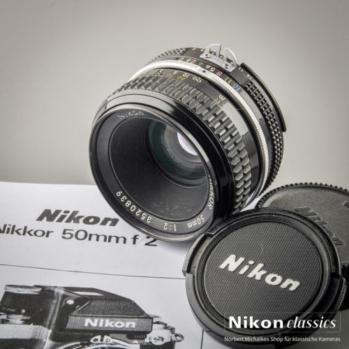 Nikon Nikkor 50/2,0 AI (Zustand A-/AB)
