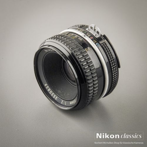 Preview: Nikon Nikkor 50/2,0 AI (Zustand A-/AB)