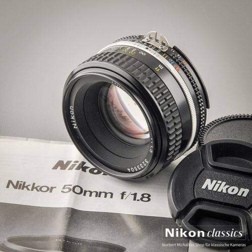 Nikon Nikkor 50/1,8 AIS (Zustand A/A+)