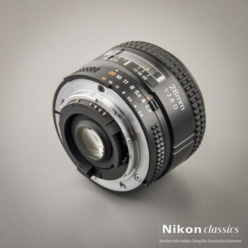 Preview: Nikon AF-D Nikkor 28/2,8 (Zustand A)
