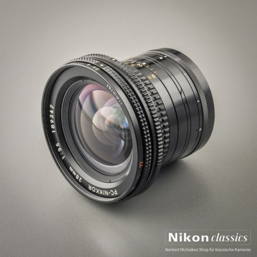 Preview: Nikon PC-Nikkor 28/3,5 Shift (Condition A/A-)