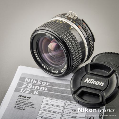 Nikon Nikkor 28/2,8 AIS (Condition A-/AB)
