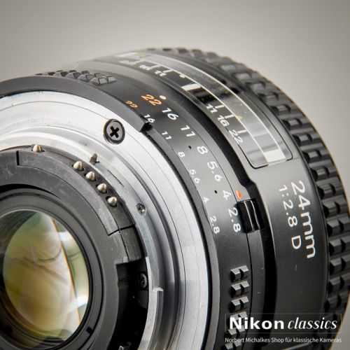 Nikon AF-D Nikkor 24/2,8 (Zustand A/A-)