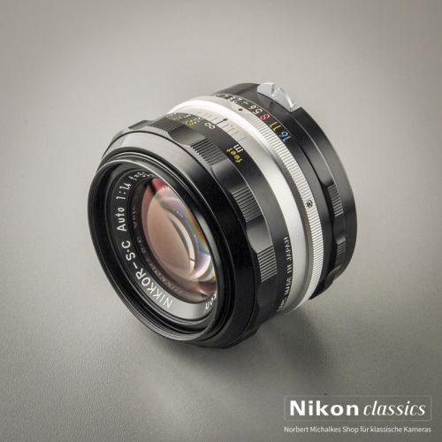 Preview: Nikon Nikkor-SC Auto 50/1,4 nonAI "Berg-und-Tal" (Zustand A)