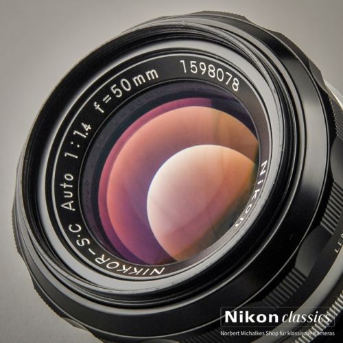 Nikon Nikkor-SC Auto 50/1,4 nonAI "Berg-und-Tal" (Zustand A)
