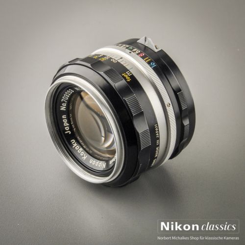 Preview: Nikon Nikkor-S Auto 50/1,4 nonAI "Berg-und-Tal" (Zustand A/A-)
