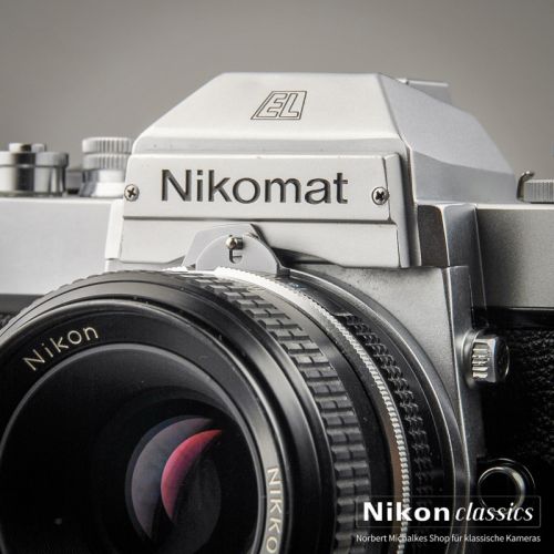 Nikkormat EL with Nikkor 50/2,0 (Condition A-)