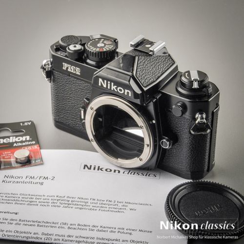 Nikon FM2n schwarz (Zustand A-)