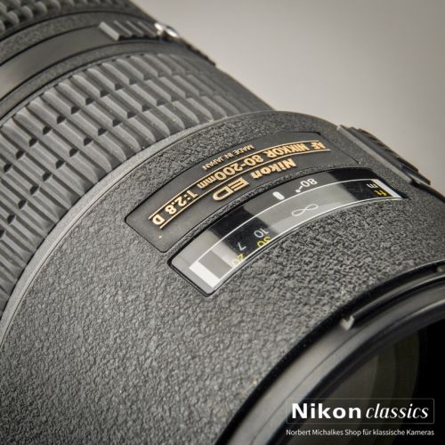 Nikon AF-D Zoom-Nikkor 80-200/2,8 D-ED N (Condition A-)