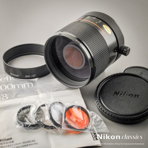 Nikon Reflex-Nikkor 500/8 N (Zustand A/A-)