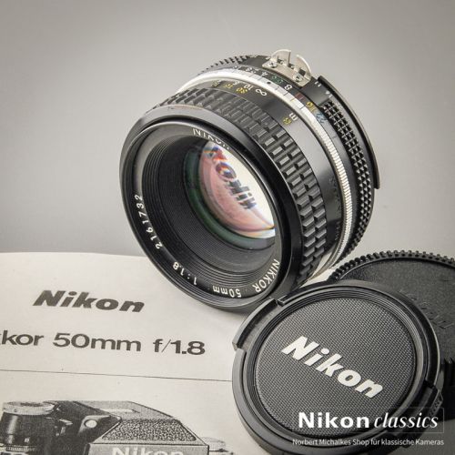 Nikon Nikkor 50/1,8 AI (Condition A/A-)