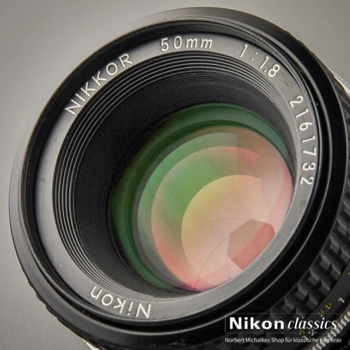 Nikon Nikkor 50/1,8 AI (Zustand A/A-)