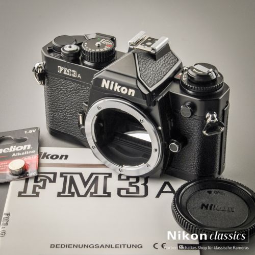 Nikon FM3a schwarz (Zustand A/A-)