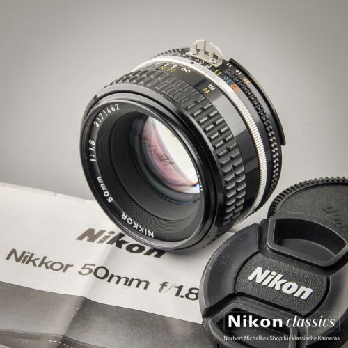 Nikon Nikkor 50/1,8 AIS (Zustand A-)