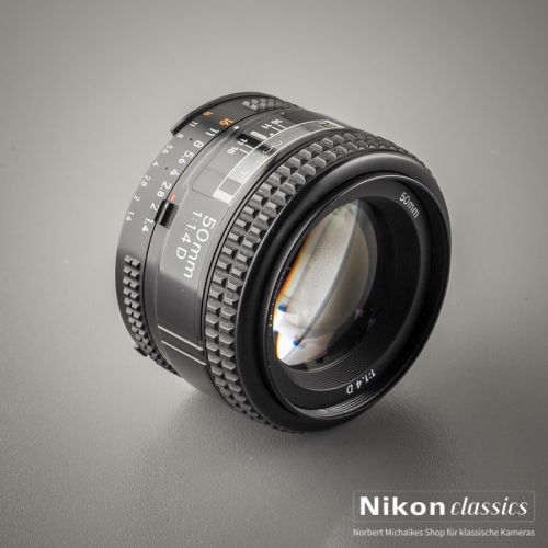 Nikon AF-D Nikkor 50/1,4 (Zustand A/A-)