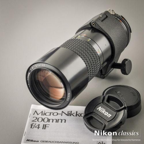 Nikon Micro-Nikkor 200/4 AIS (Zustand A)
