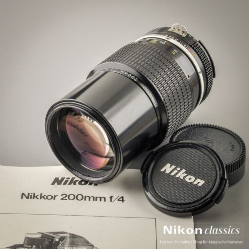 Nikon Nikkor 200/4 AI (Condition A/A-)