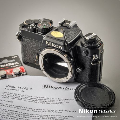 Nikon FE schwarz (Zustand AB)