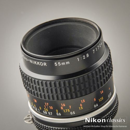 Nikon Micro-Nikkor 55/2,8 AIS (Zustand A/A-)