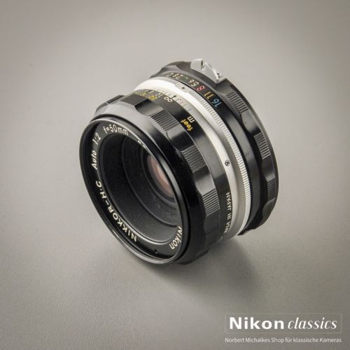 Preview: Nikon Nikkor-HC Auto nonAI 50/2,0 "Berg-und-Tal" (Zustand A)