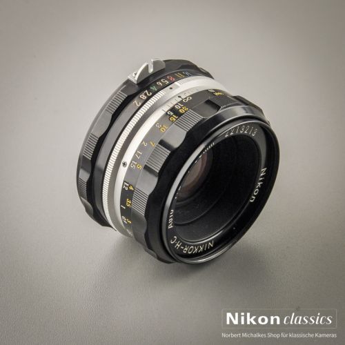 Nikon Nikkor-HC Auto nonAI 50/2,0 "Berg-und-Tal" (Zustand A)
