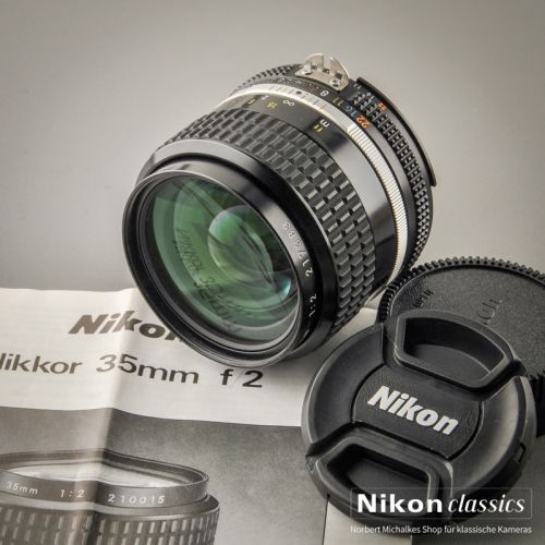 Nikon Nikkor 35/2,0 AIS (Zustand A/A+)