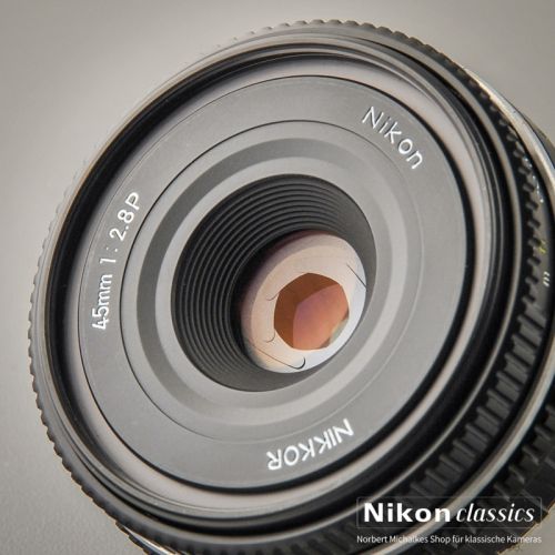 Nikon Nikkor 45/2,8 AI-P "Pancake" black (Condition A+)