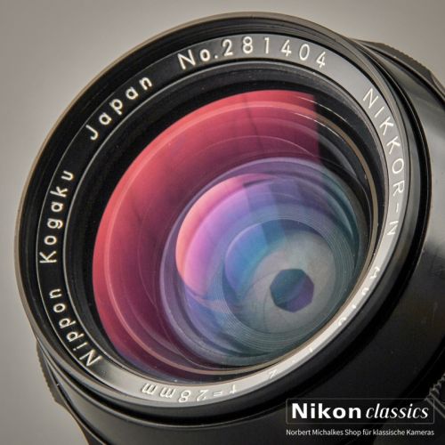 Nikon Nikkor-N 28/2,0 nonAI "Berg-und-Tal" (Zustand A/A-)