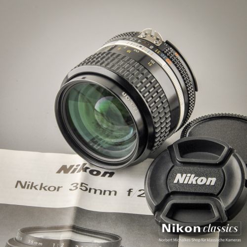 Nikon Nikkor 35/2,0 AIS (Zustand A)