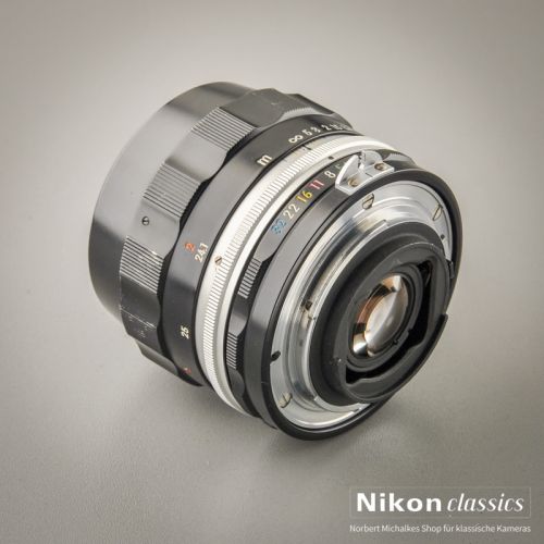 Preview: Nikon Micro-Nikkor 55/3,5 nonAI "Berg-und-Tal" (Zustand A-)