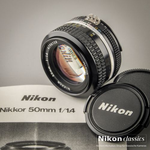 Nikon Nikkor 50/1,4 AI (Zustand A)