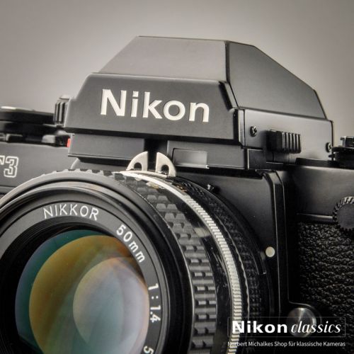 Nikon F3 mit Nikkor 50/1,4 AIS (Zustand A/A-)