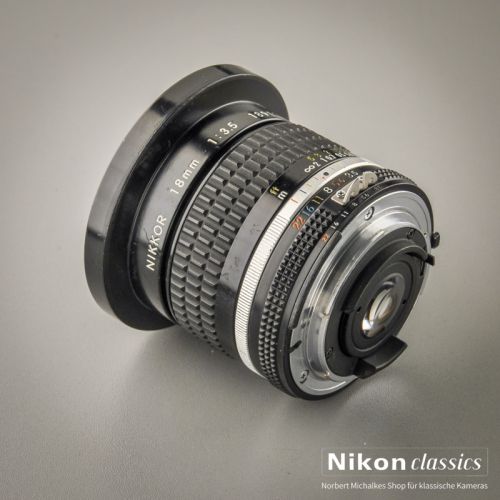 Preview: Nikon Nikkor 18/3,5 AIS (Zustand A-/AB)
