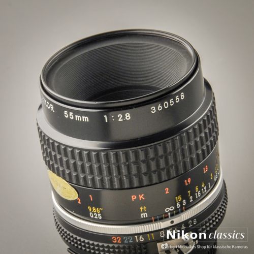 Nikon Micro-Nikkor 55/2,8 AIS (Zustand A/A-)