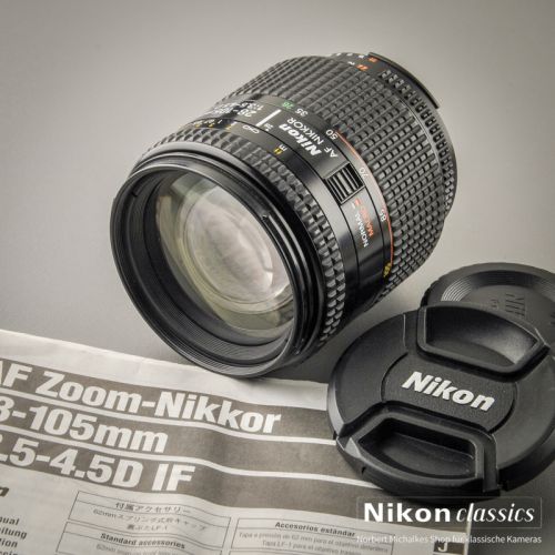 Nikon AF-D Zoom-Nikkor 28-105/3,5-4,5 (Zustand A/A-)