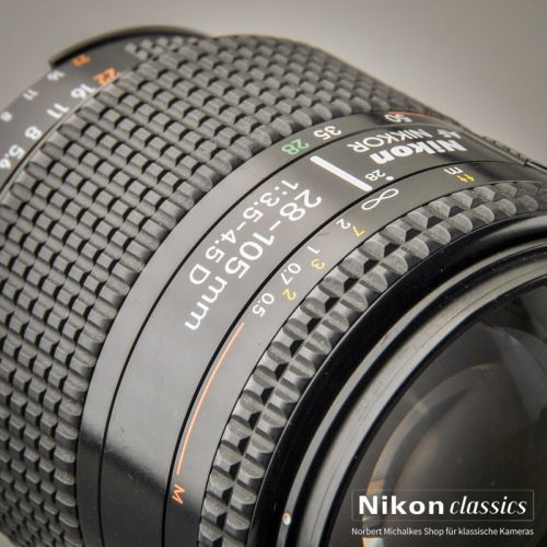 Nikon AF-D Zoom-Nikkor 28-105/3,5-4,5 (Zustand A/A-)