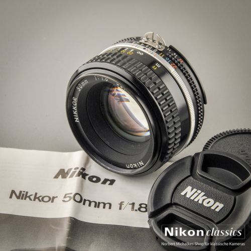 Nikon Nikkor 50/1,8 AIS (Zustand A)