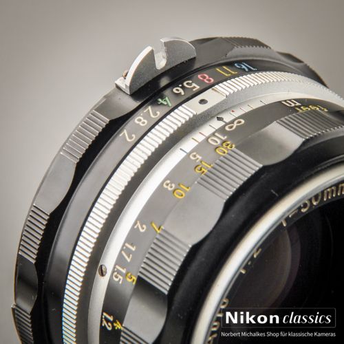 Nikon Nikkor-H Auto AI 50/2,0 "Berg-und-Tal" (Zustand A-)