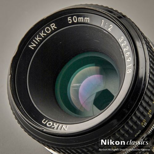 Nikon Nikkor 50/2,0 AI (Zustand AB/B)