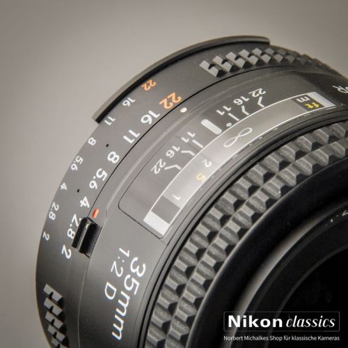 Nikon AF-D Nikkor 35/2,0 (Zustand A/A+) OVP