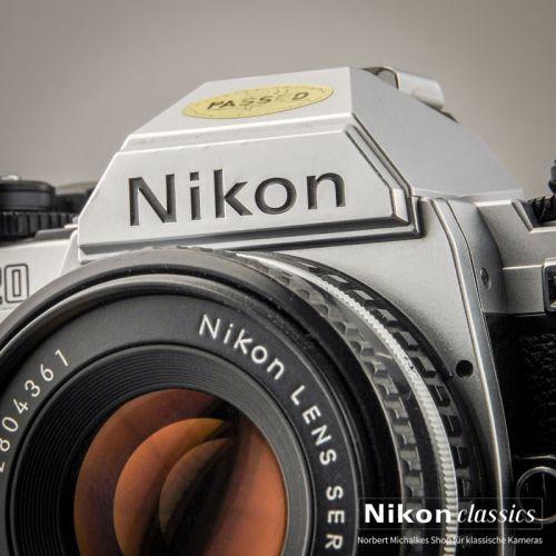 Nikon FG-20 mit 50/1,8 Starter-Set
