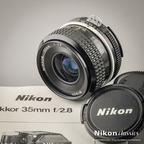 Nikon Nikkor 35/2,8 AI (Zustand A/A-)