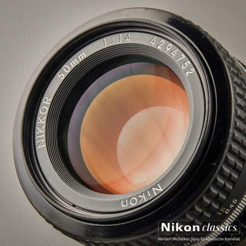 Nikon Nikkor 50/1,4 AI (Zustand A/A-)