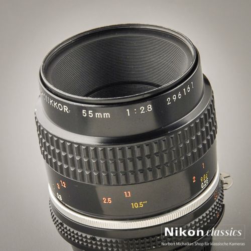 Nikon Micro-Nikkor 55/2,8 AIS (Zustand A/A-)