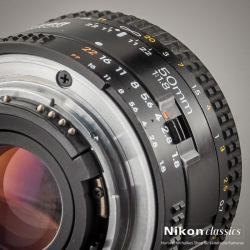 Nikon AF Nikkor 50/1,8N (Zustand A-)