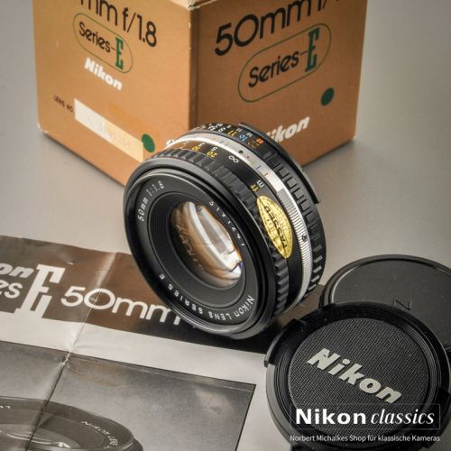 Nikon 50/1,8 AIS Serie E Typ2 (Zustand A+) OVP