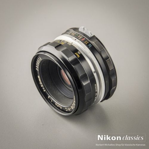 Preview: Nikon Nikkor-HC Auto 50/2,0 nonAI (Condition A-)